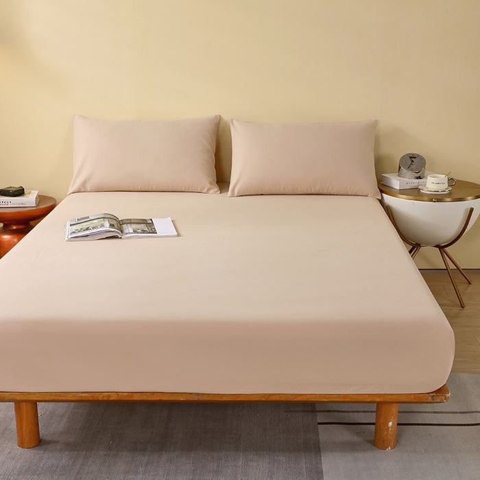 91家纺网 家纺一手货源 找家纺 小叮当家纺仓储工厂店 2025新款提供买家秀爆款花型不断货A类母婴级全棉磨毛床笠单品床笠单件床笠 浅卡其