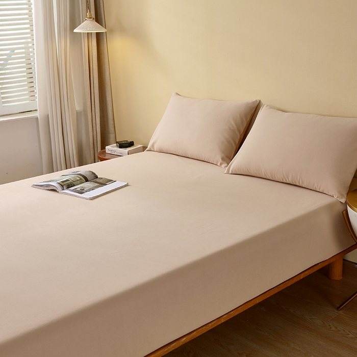 91家纺网 家纺一手货源 找家纺 小叮当家纺仓储工厂店 2025新款提供买家秀爆款花型不断货A类母婴级全棉磨毛床笠单品床笠单件床笠 浅卡其