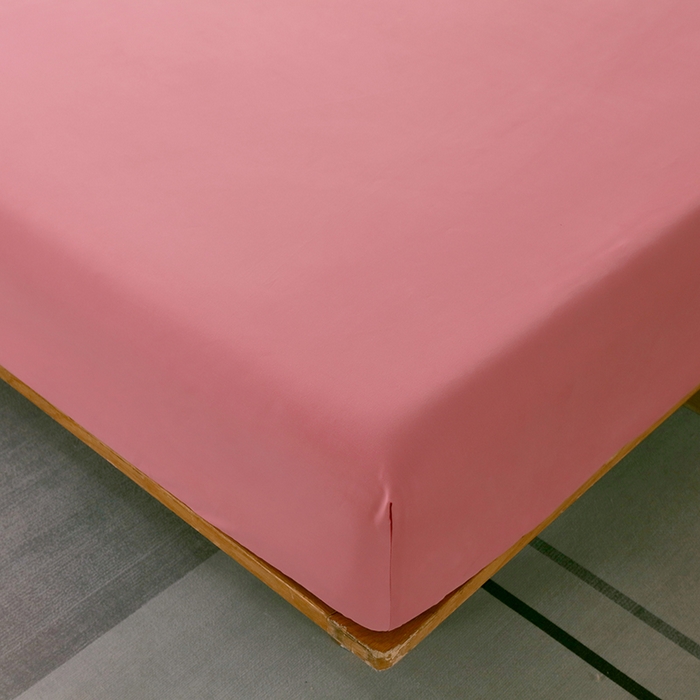 91家纺网 家纺一手货源 找家纺 小叮当家纺仓储工厂店 2025新款提供买家秀爆款花型不断货A类母婴级全棉磨毛床笠单品床笠单件床笠 蔷薇粉