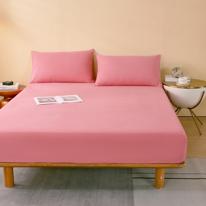 91家纺网 家纺一手货源 找家纺 小叮当家纺仓储工厂店 2025新款提供买家秀爆款花型不断货A类母婴级全棉磨毛床笠单品床笠单件床笠 蔷薇粉