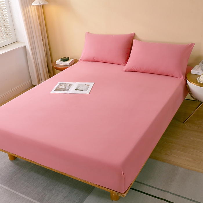 91家纺网 家纺一手货源 找家纺 小叮当家纺仓储工厂店 2025新款提供买家秀爆款花型不断货A类母婴级全棉磨毛床笠单品床笠单件床笠 蔷薇粉