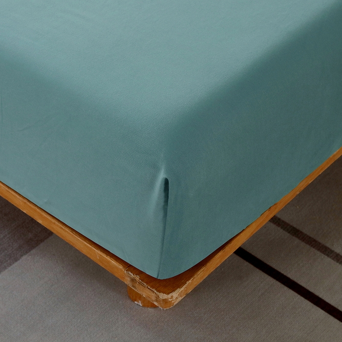 91家纺网 家纺一手货源 找家纺 小叮当家纺仓储工厂店 2025新款提供买家秀爆款花型不断货A类母婴级全棉磨毛床笠单品床笠单件床笠 森林绿