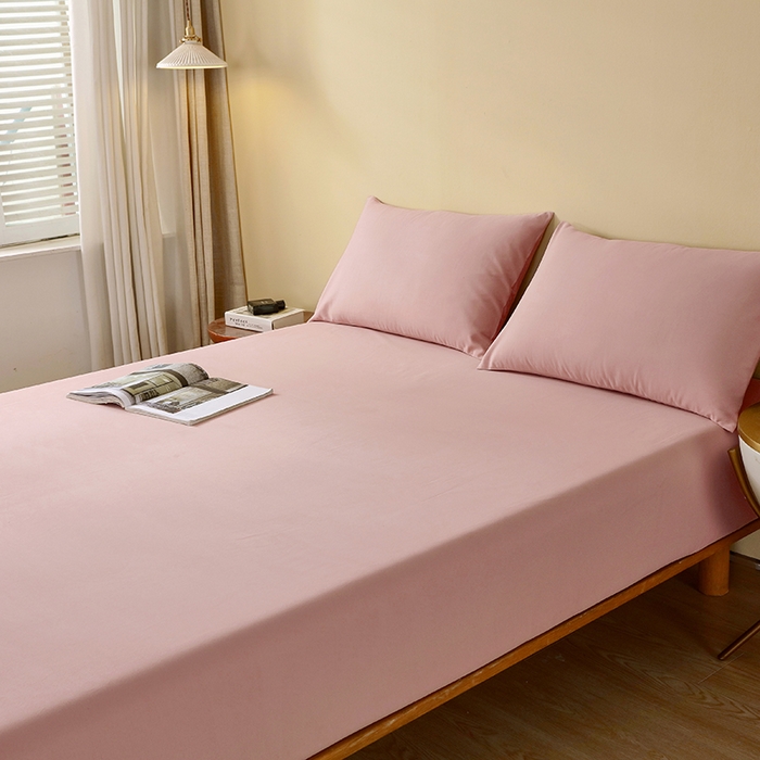 91家纺网 家纺一手货源 找家纺 小叮当家纺仓储工厂店 2025新款提供买家秀爆款花型不断货A类母婴级全棉磨毛床笠单品床笠单件床笠 珊瑚粉