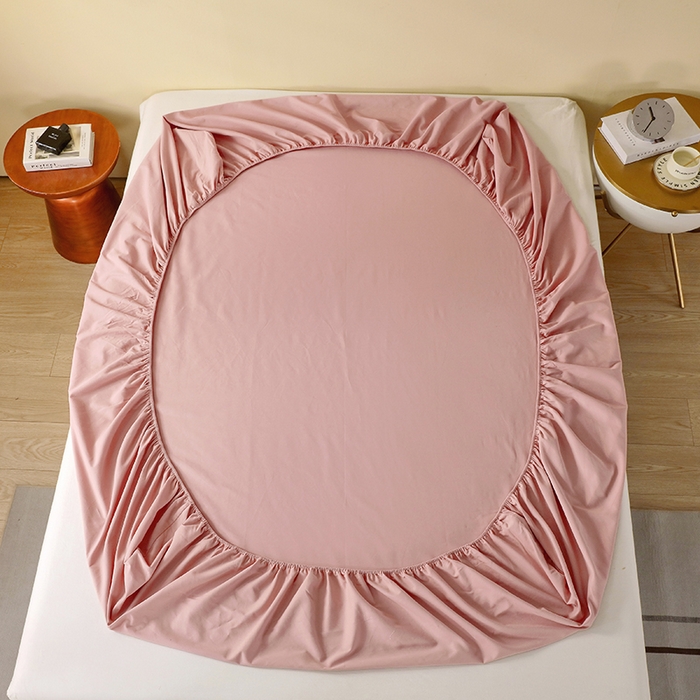 91家纺网 家纺一手货源 找家纺 小叮当家纺仓储工厂店 2025新款提供买家秀爆款花型不断货A类母婴级全棉磨毛床笠单品床笠单件床笠 珊瑚粉