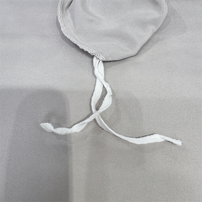 91家纺网 家纺一手货源 找家纺 悦织湾家纺 90克磨毛刺绣纯色四件套2025新款轻奢韩版公主风精致床上用品绣花亲肤水洗棉4件套 遇见-灰色