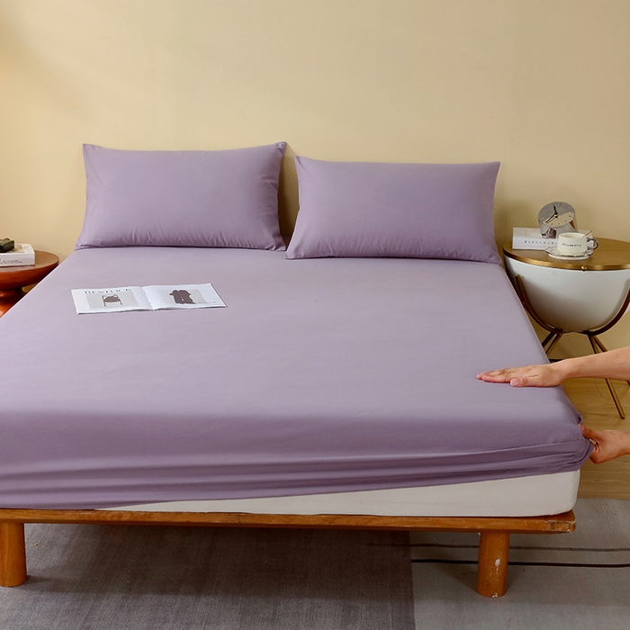 91家纺网 家纺一手货源 找家纺 小叮当家纺仓储工厂店 2025新款提供买家秀爆款花型不断货A类母婴级全棉磨毛床笠单品床笠单件床笠 薰衣草紫