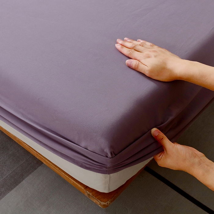 91家纺网 家纺一手货源 找家纺 小叮当家纺仓储工厂店 2025新款提供买家秀爆款花型不断货A类母婴级全棉磨毛床笠单品床笠单件床笠 薰衣草紫