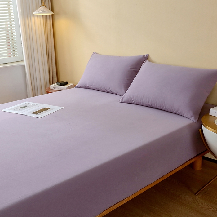 91家纺网 家纺一手货源 找家纺 小叮当家纺仓储工厂店 2025新款提供买家秀爆款花型不断货A类母婴级全棉磨毛床笠单品床笠单件床笠 薰衣草紫