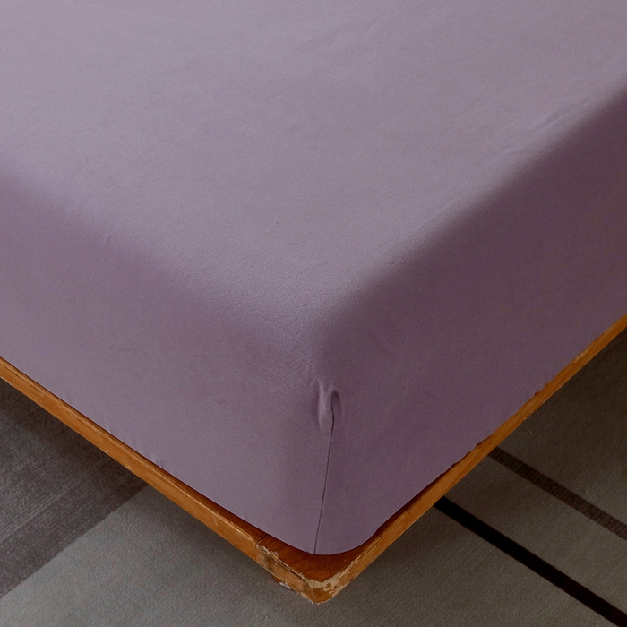 91家纺网 家纺一手货源 找家纺 小叮当家纺仓储工厂店 2025新款提供买家秀爆款花型不断货A类母婴级全棉磨毛床笠单品床笠单件床笠 薰衣草紫