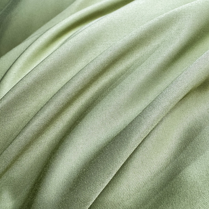 91家纺网 家纺一手货源 找家纺 悦织湾家纺 亲肤120克水洗棉磨毛刺绣纯色四件套2025新款轻奢韩版公主风精致床上用品绣花4件套 宽境果绿