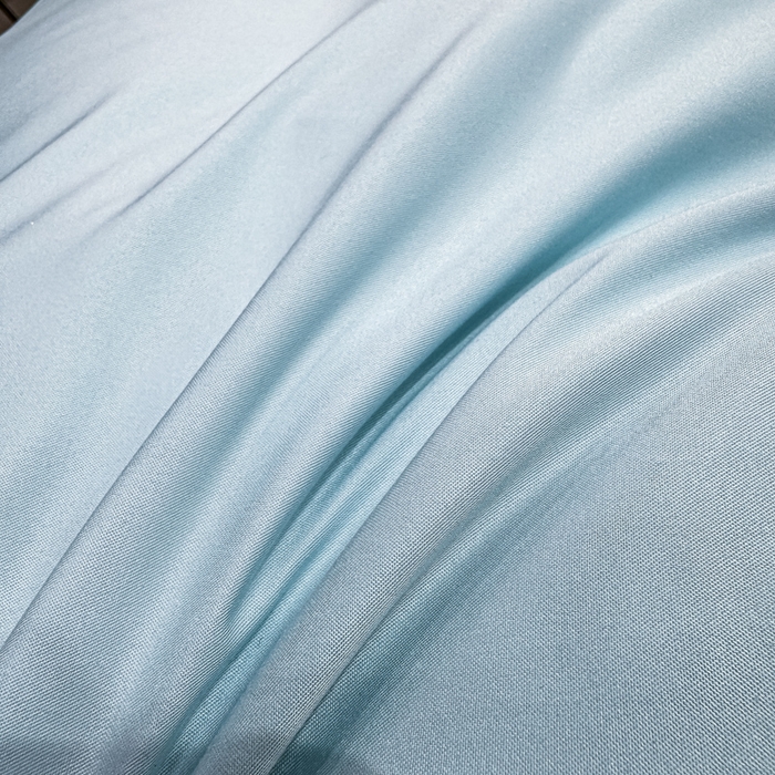 91家纺网 家纺一手货源 找家纺 悦织湾家纺 亲肤120克水洗棉磨毛刺绣纯色四件套2025新款轻奢韩版公主风精致床上用品绣花4件套 宽境天蓝