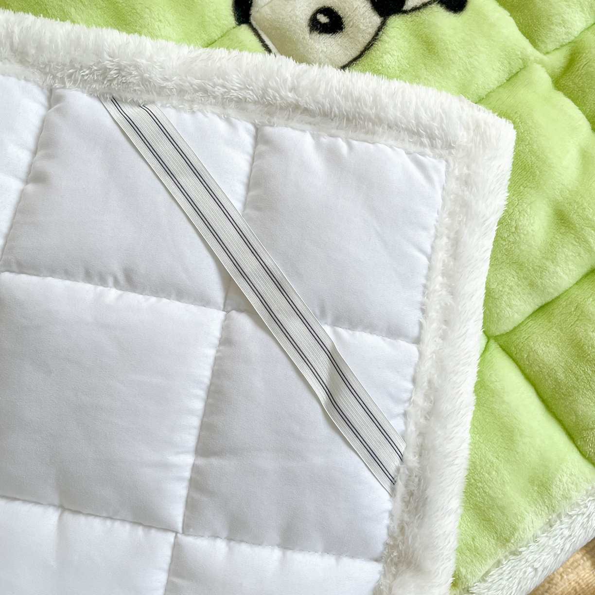 91家纺网 家纺一手货源 找家纺 （总）缦吉 2025新款泡泡兔毛牛奶绒床垫（全网最低）