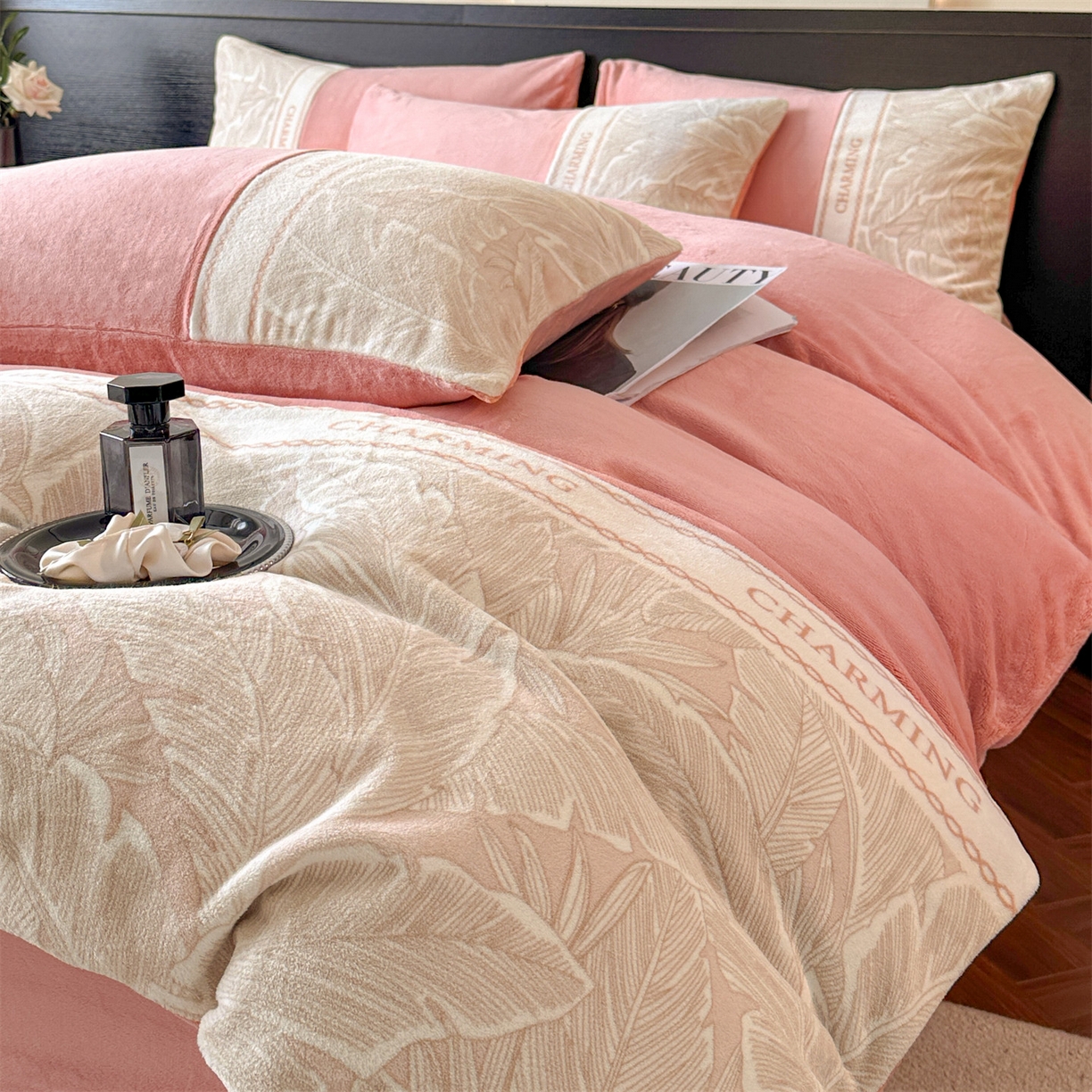 （总）梦幻之城 2025新款牛奶绒刺绣款四件套-苏缦