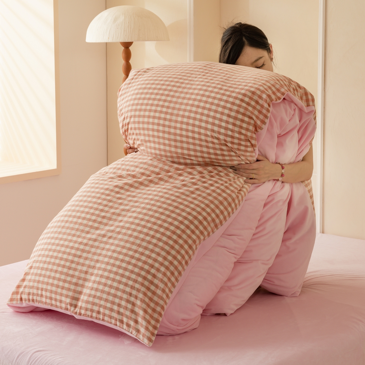 91家纺网 家纺一手货源 找家纺 （总）雯雨家纺 2025新款一面全棉一面牛奶绒可拆洗冬被被子被芯春秋被被子被芯