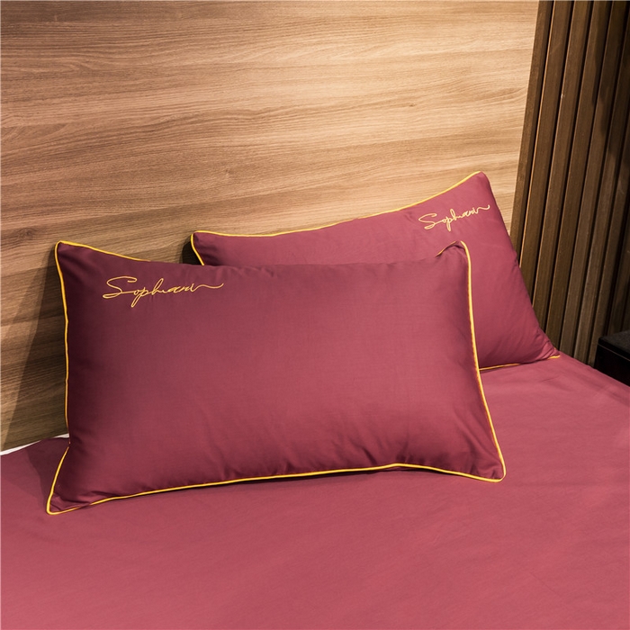 91家纺网 家纺一手货源 找家纺 （总）小叮当家纺仓储工厂店 2025新款(热买家秀不断货)40s贡缎长绒棉纯棉字母款全棉四件套轻奢床上用品