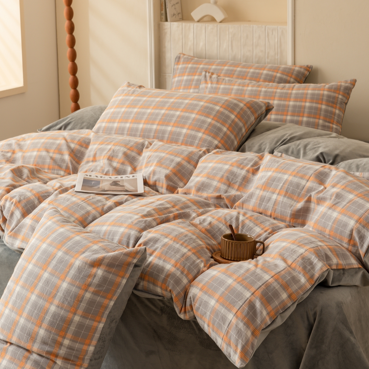 91家纺网 家纺一手货源 找家纺 雯雨家纺 2025新款一面全棉一面牛奶绒可拆洗冬被被子被芯春秋被被子被芯 棉绒-诺卡