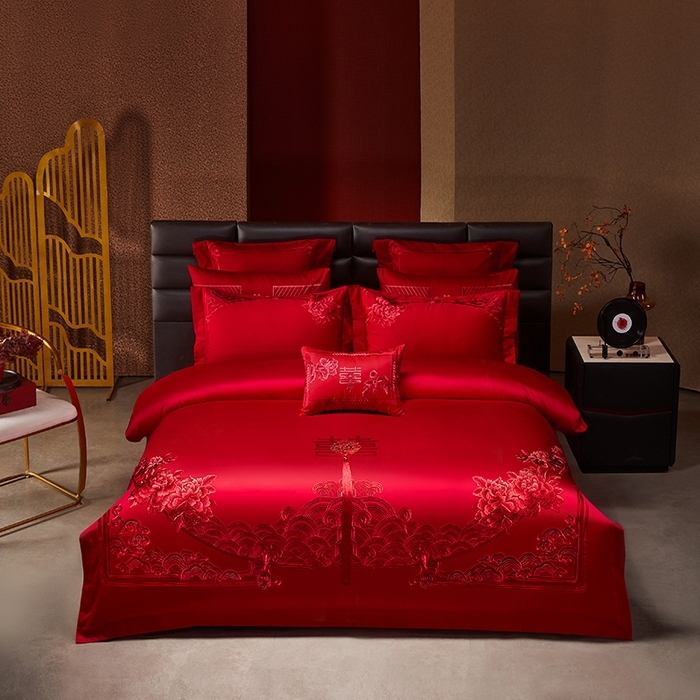 91家纺网 家纺一手货源 找家纺 （总）皇潮婚庆馆 2025新款高端婚庆系列套件