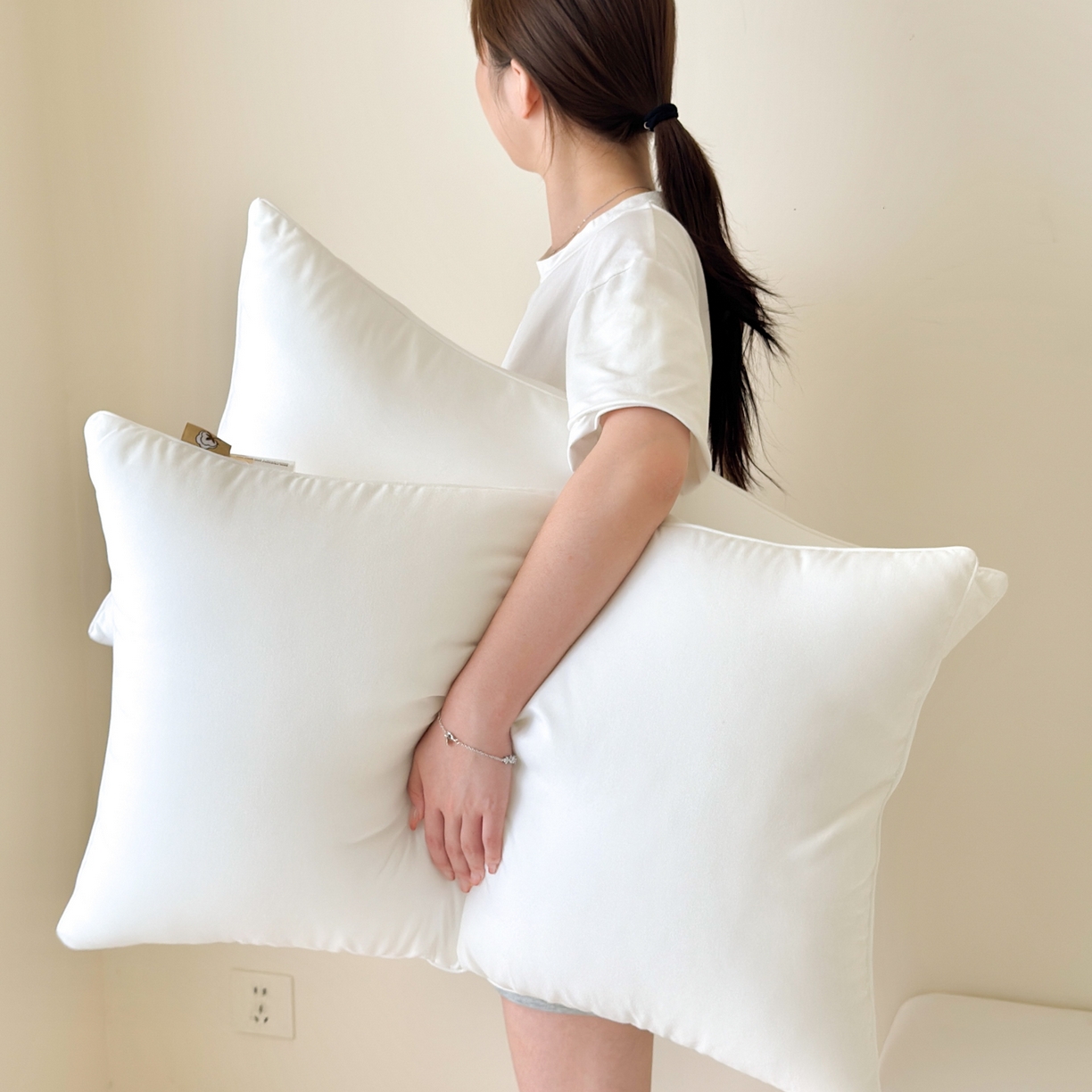 91家纺网 家纺一手货源 找家纺 （总）丽涵家纺 2025新款超柔静音磨绒绵柔单人枕头枕芯