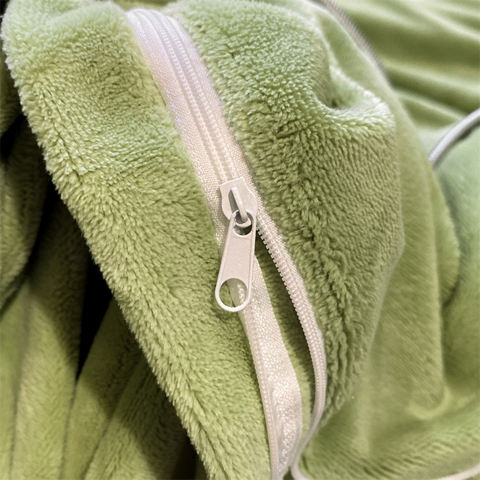 91家纺网 家纺一手货源 找家纺 梦幻之城 2025新款牛奶绒刺绣款四件套-寐羽A款 寐羽-月白绿