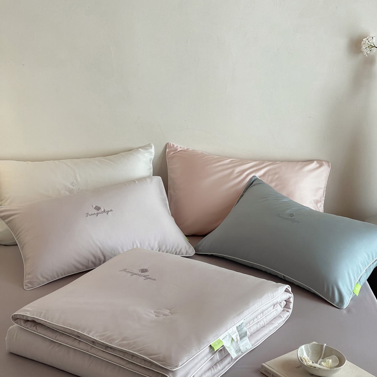 茧羽世家 2025新款植物羊绒温感被子被芯 组合图