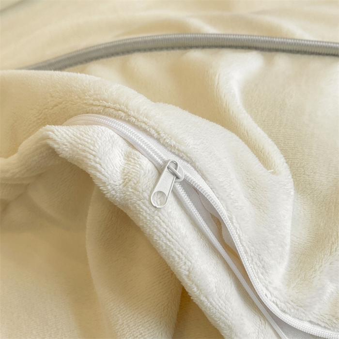 91家纺网 家纺一手货源 找家纺 梦幻之城 2025新款牛奶绒刺绣款四件套-寐羽B款 寐羽-奶芋色