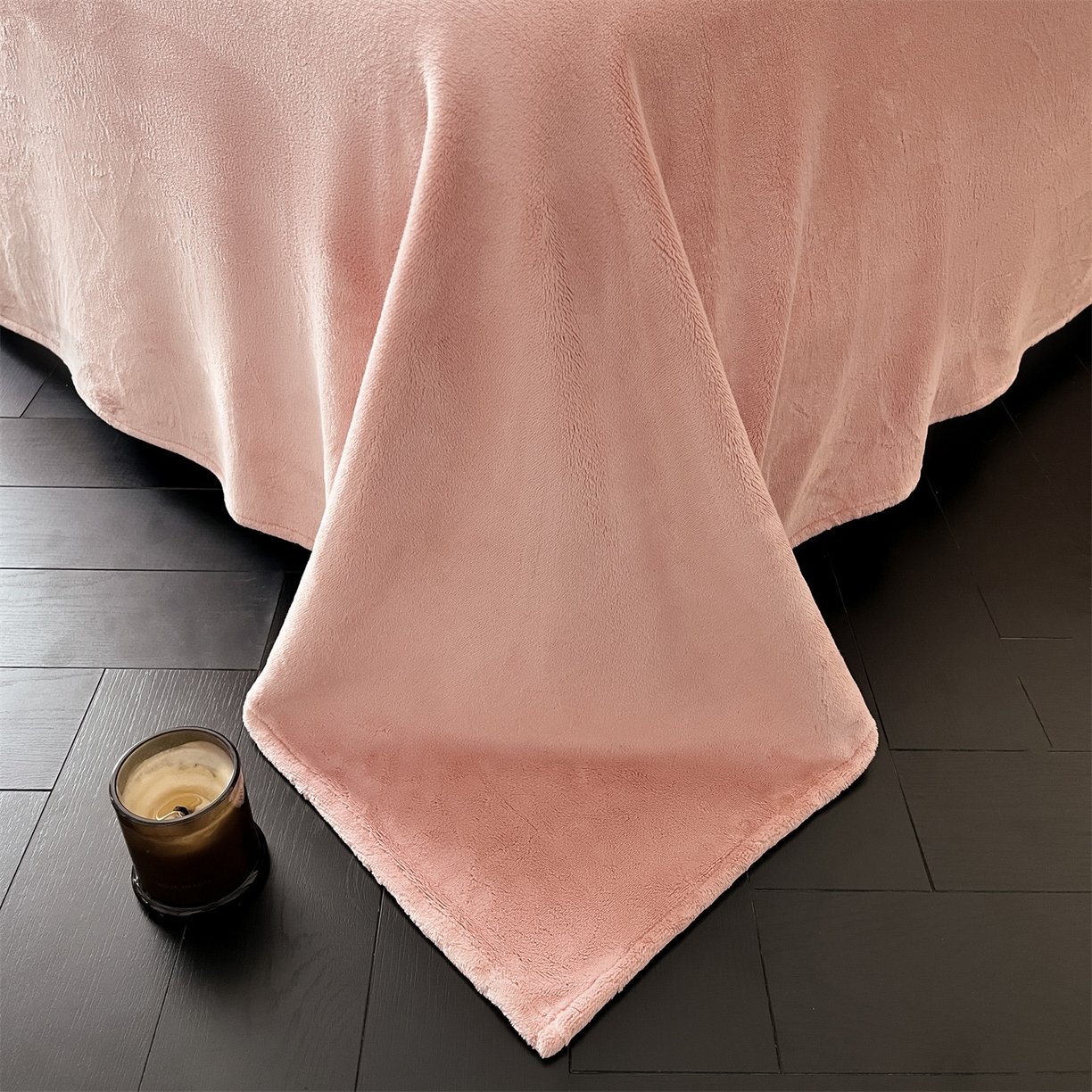 91家纺网 家纺一手货源 找家纺 梦幻之城 2025新款雕花牛奶绒系列四件套-丽娜 丽娜-橙意粉