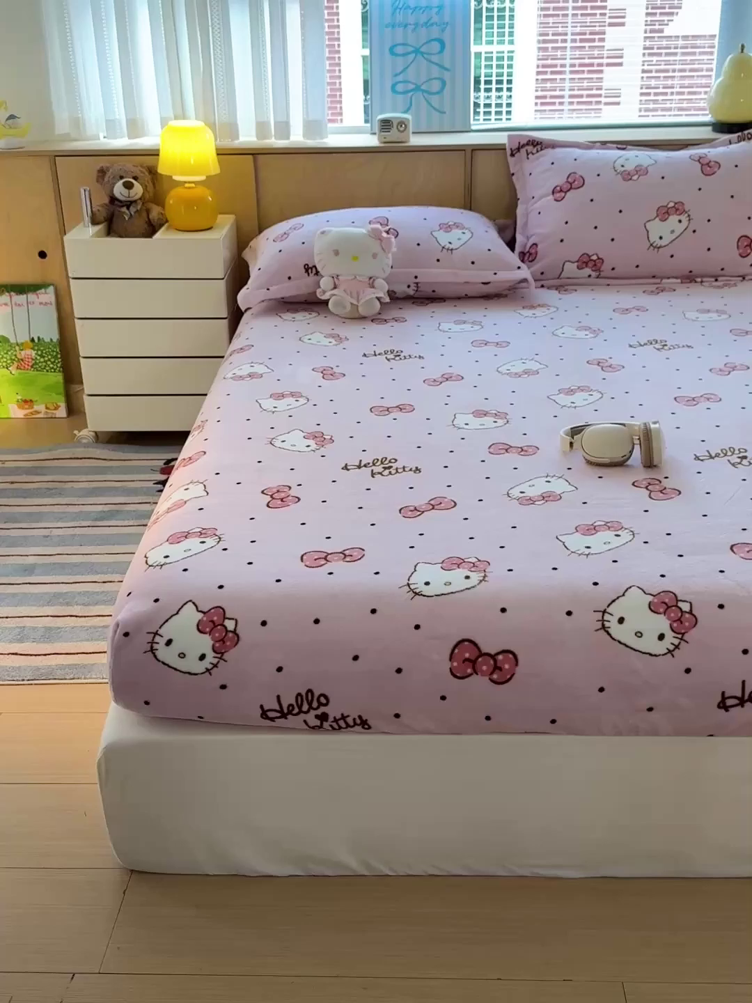 91家纺网 家纺一手货源 找家纺 （总）名兮-2025经典奥特曼-三丽鸥高克重印花牛奶绒床笠