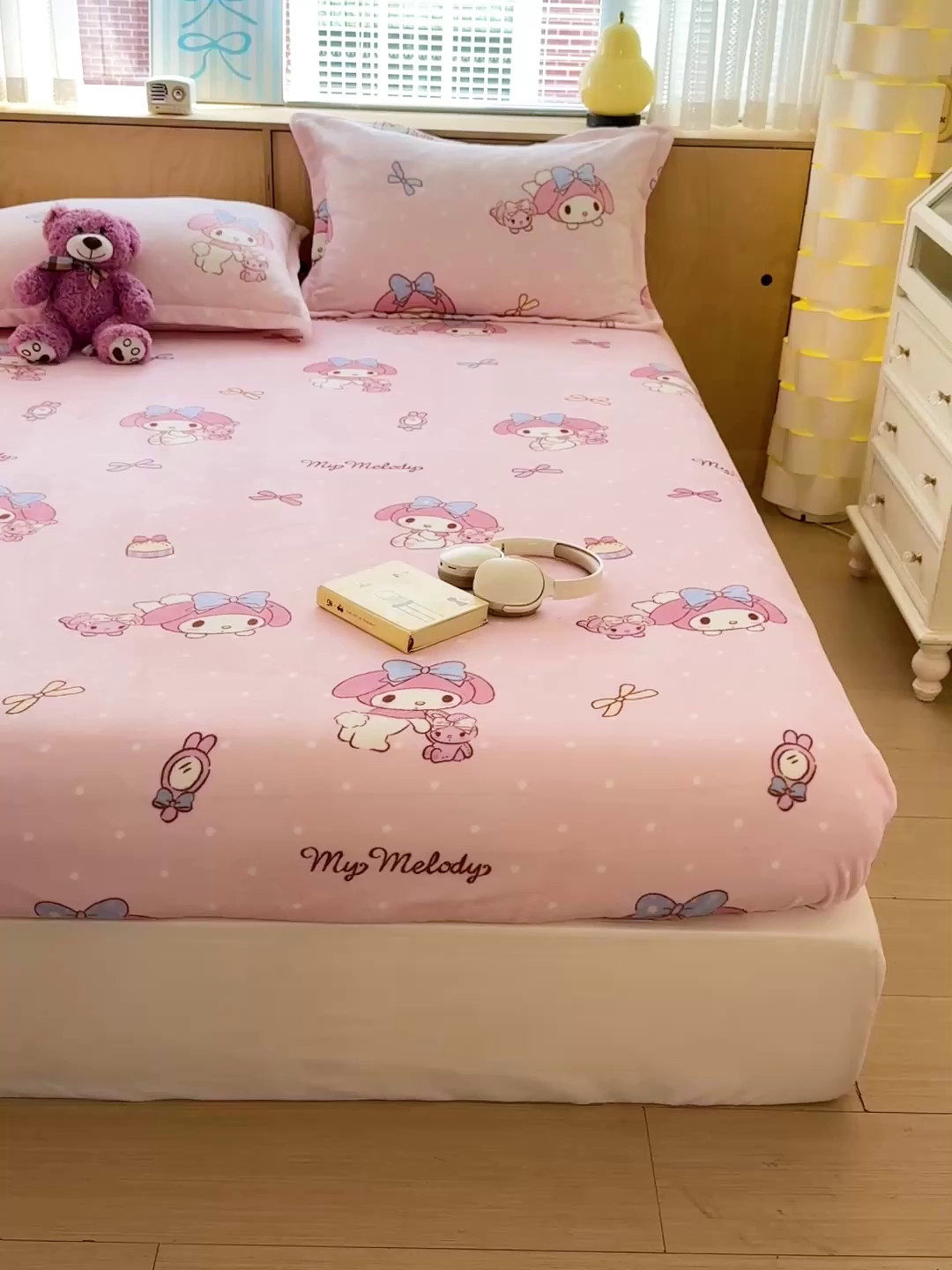 91家纺网 家纺一手货源 找家纺 （总）名兮-2025经典奥特曼-三丽鸥高克重印花牛奶绒床笠