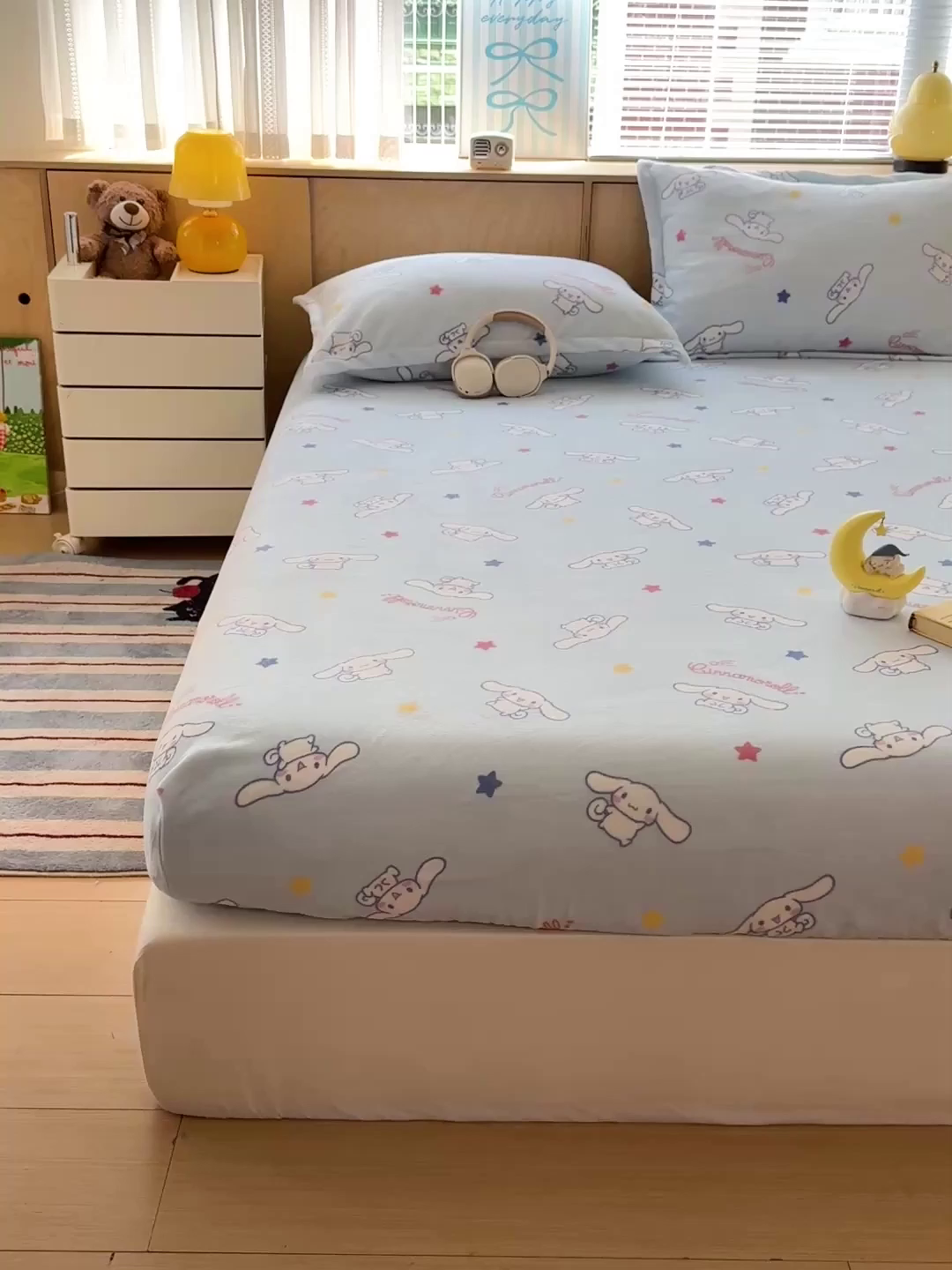 91家纺网 家纺一手货源 找家纺 （总）名兮-2025经典奥特曼-三丽鸥高克重印花牛奶绒床笠