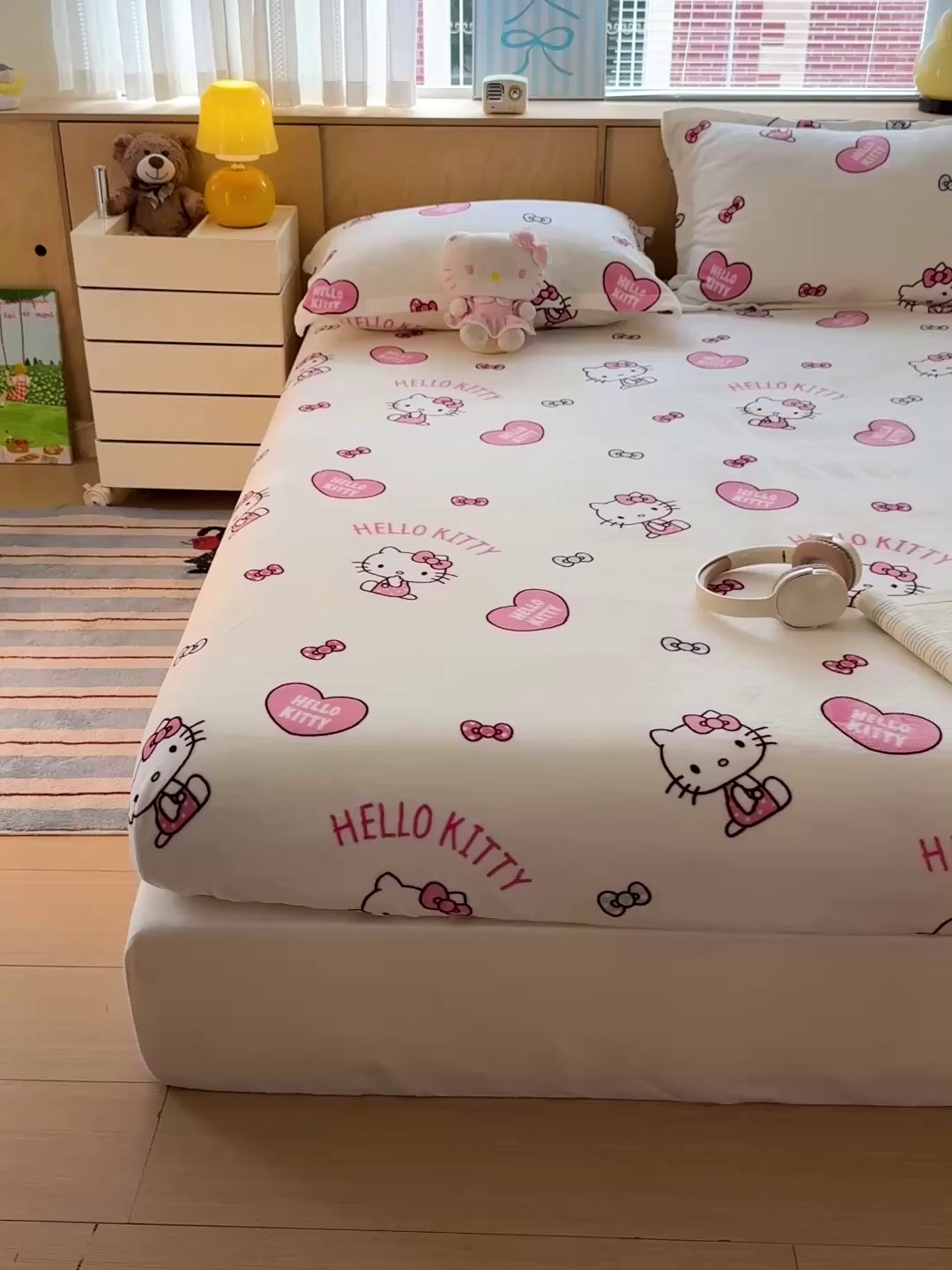 91家纺网 家纺一手货源 找家纺 （总）名兮-2025经典奥特曼-三丽鸥高克重印花牛奶绒床笠