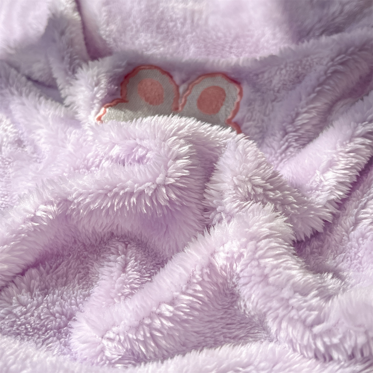 91家纺网 家纺一手货源 找家纺 （总）梦幻之城 2025新款北极绒绣花系列四件套-萌宠