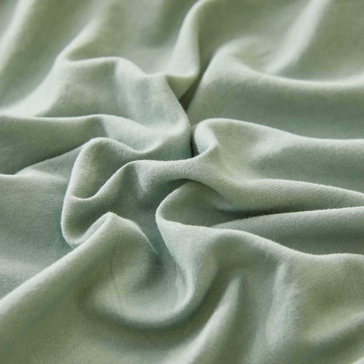 91家纺网 家纺一手货源 找家纺 逸居家纺 2025新款A类立体新疆棉花被子被芯 立体棉花被 青雅绿