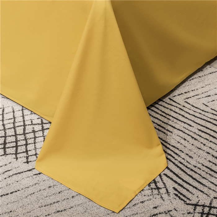 91家纺网 家纺一手货源 找家纺 小叮当家纺仓储工厂店 2025新款(热买家秀不断货)40s贡缎长绒棉纯棉字母款全棉四件套轻奢床上用品 深灰姜黄