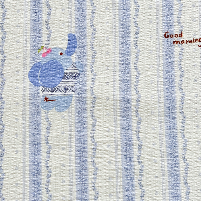 91家纺网 家纺一手货源 找家纺 鑫利来家纺 2025新款云感皱皱纱枕套镂空花边单品枕套 墩撴小象