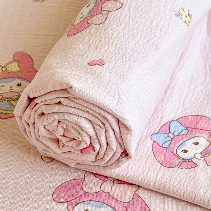 91家纺网 家纺一手货源 找家纺 鑫利来家纺 2025新款云感皱皱纱枕套镂空花边单品枕套 小鸥