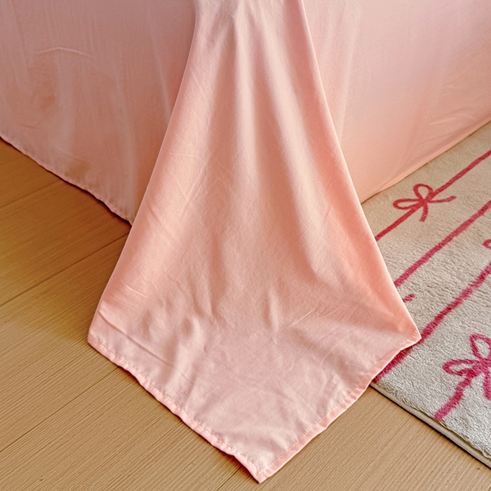 91家纺网 家纺一手货源 找家纺 沃朴家居 2025新款萌趣水洗棉毛巾绣四件套 樱桃芝士