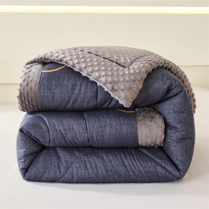 91家纺网 家纺一手货源 找家纺 云家 2025新款豆豆绒被子被芯夏凉被空调被四季被 海豚王国