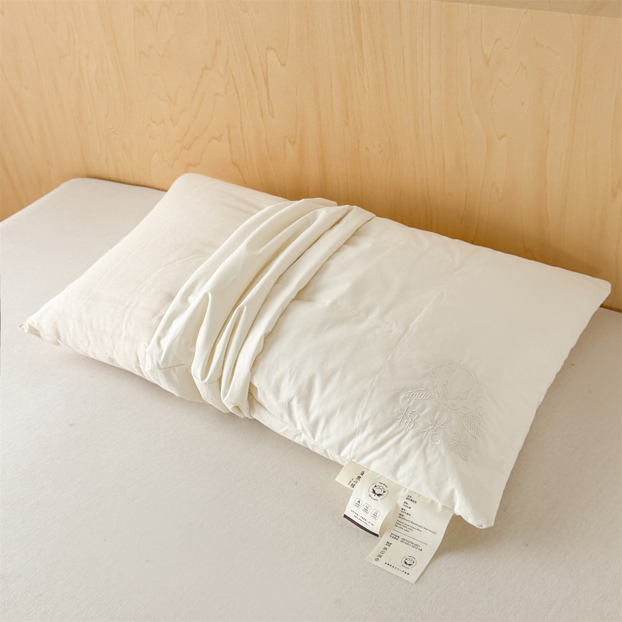 91家纺网 家纺一手货源 找家纺 （总）麦肯锡 2025新款A类软眠棉花枕 枕头枕芯