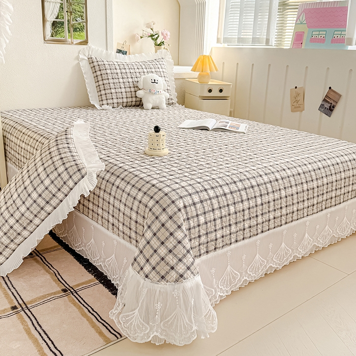 91家纺网 家纺一手货源 找家纺 冬然 2024新款全棉床盖纯棉床盖夹棉床单全棉床单纯棉床单 别具一格