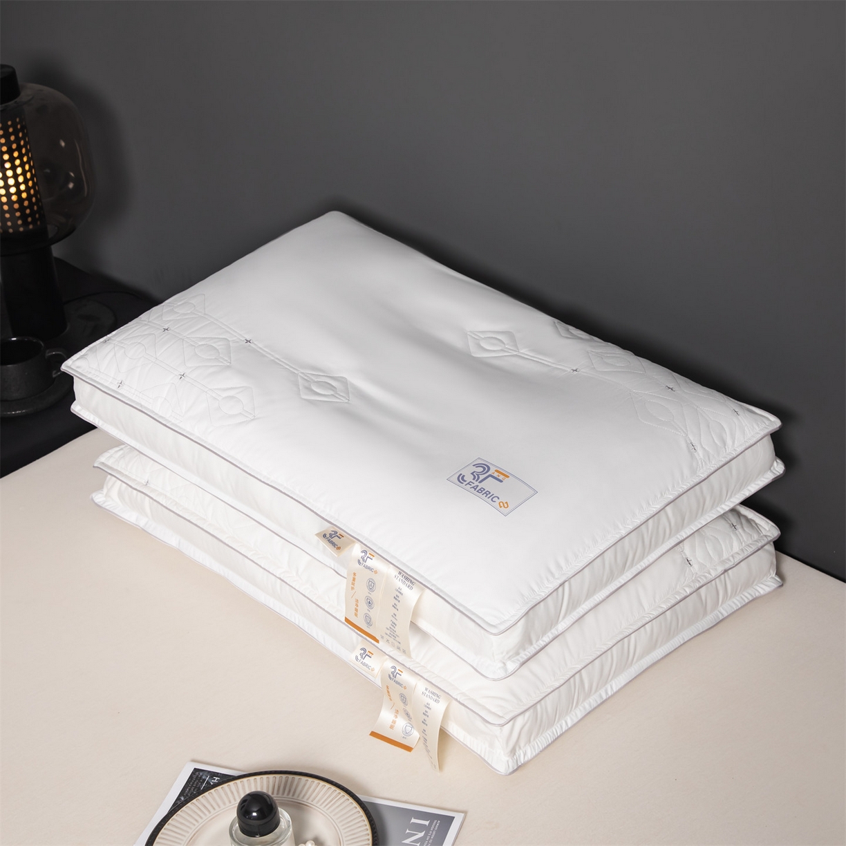 91家纺网 家纺一手货源 找家纺 （总）麦肯锡 2025新款3F净眠枕 枕头枕芯