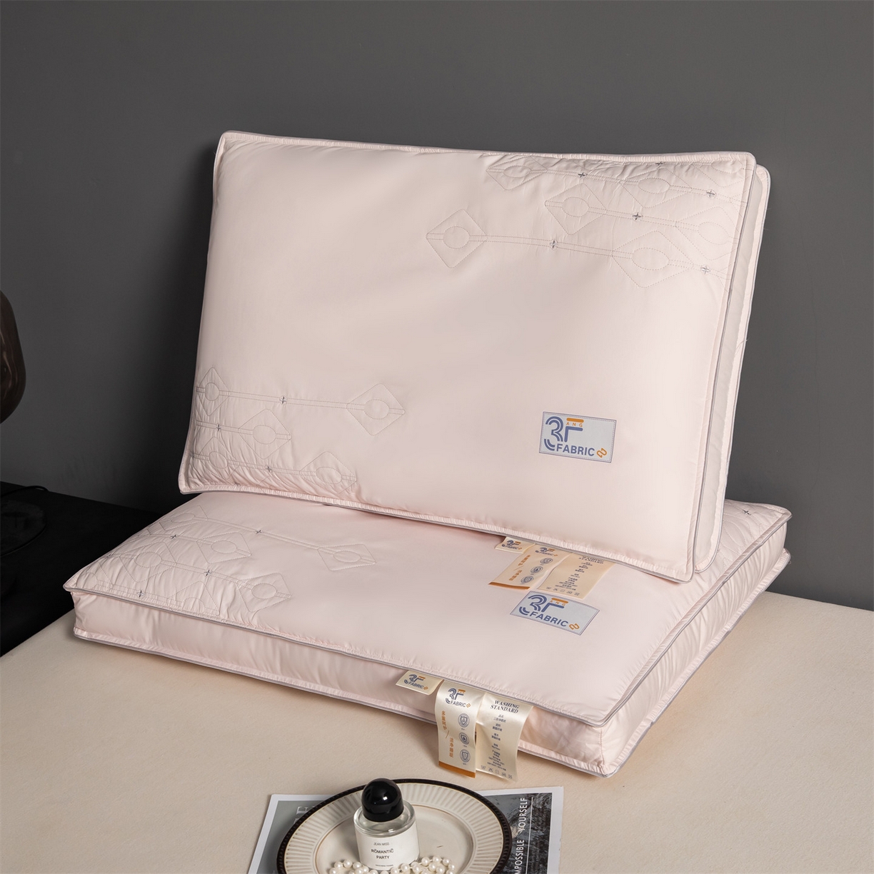 91家纺网 家纺一手货源 找家纺 （总）麦肯锡 2025新款3F净眠枕 枕头枕芯