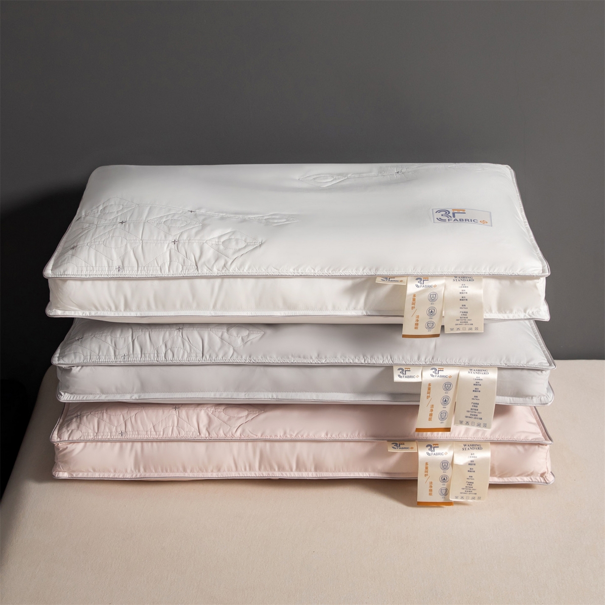 91家纺网 家纺一手货源 找家纺 （总）麦肯锡 2025新款3F净眠枕 枕头枕芯