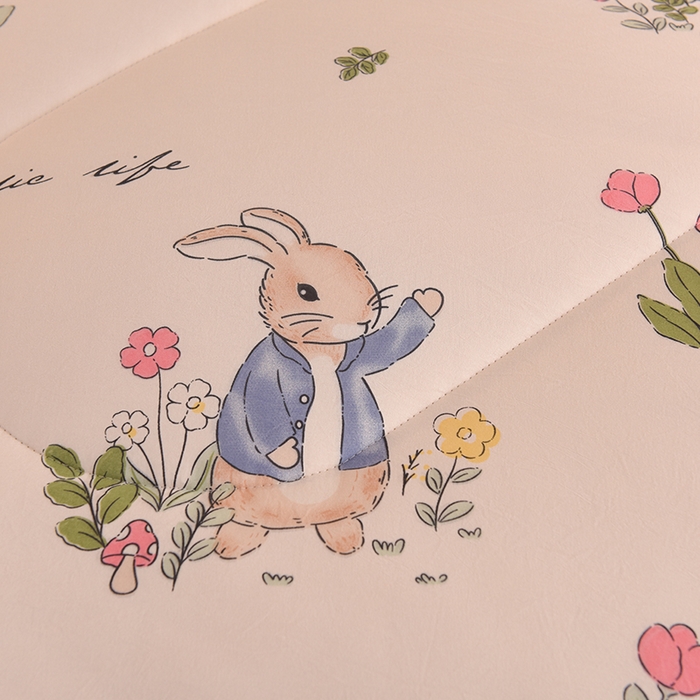 91家纺网 家纺一手货源 找家纺 云家 2025新款豆豆绒被子被芯夏凉被空调被四季被 花园兔兔