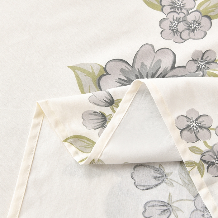 91家纺网 家纺一手货源 找家纺 宇彬家纺 2025直播新款13070全棉纯棉印花双人单床单枕套三件套喷气小清新简约学生被单 暗香