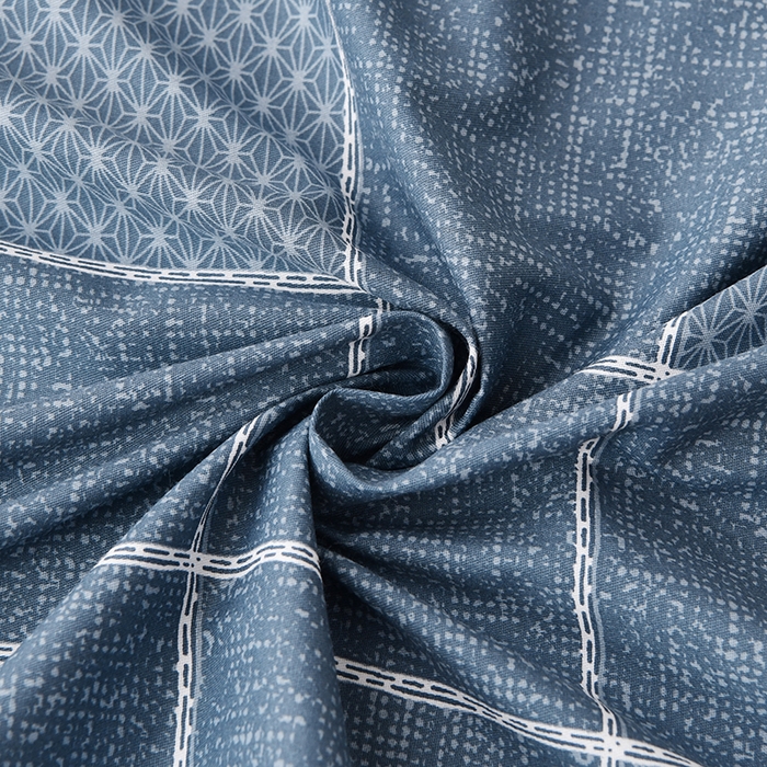 91家纺网 家纺一手货源 找家纺 宇彬家纺 2025直播新款13070全棉纯棉印花双人单床单枕套三件套喷气小清新简约学生被单 格调