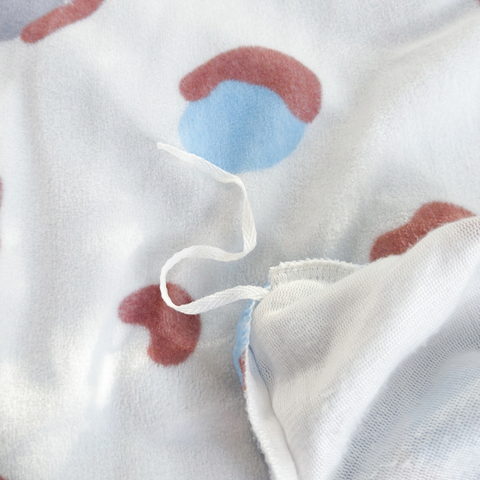 91家纺网 家纺一手货源 找家纺 王朝国际 2026新款高克重牛奶绒印花四件套 豹纹喵