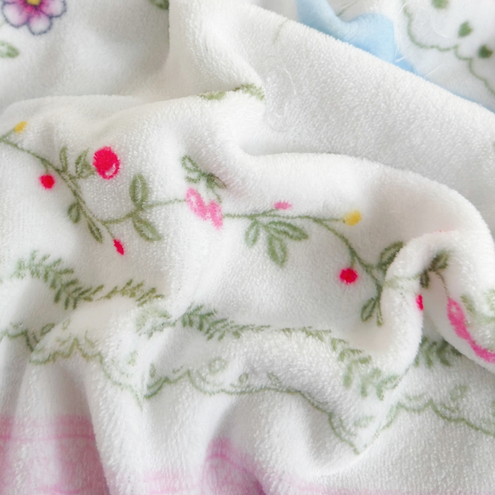 91家纺网 家纺一手货源 找家纺 王朝国际 2026新款高克重牛奶绒印花四件套 田园兔子