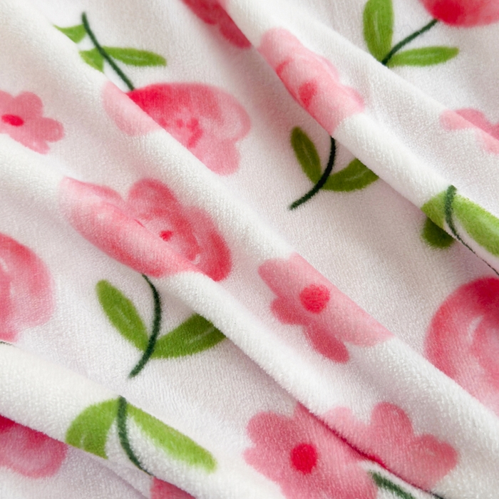 91家纺网 家纺一手货源 找家纺 王朝国际 2026新款高克重牛奶绒印花四件套 甜心小姐