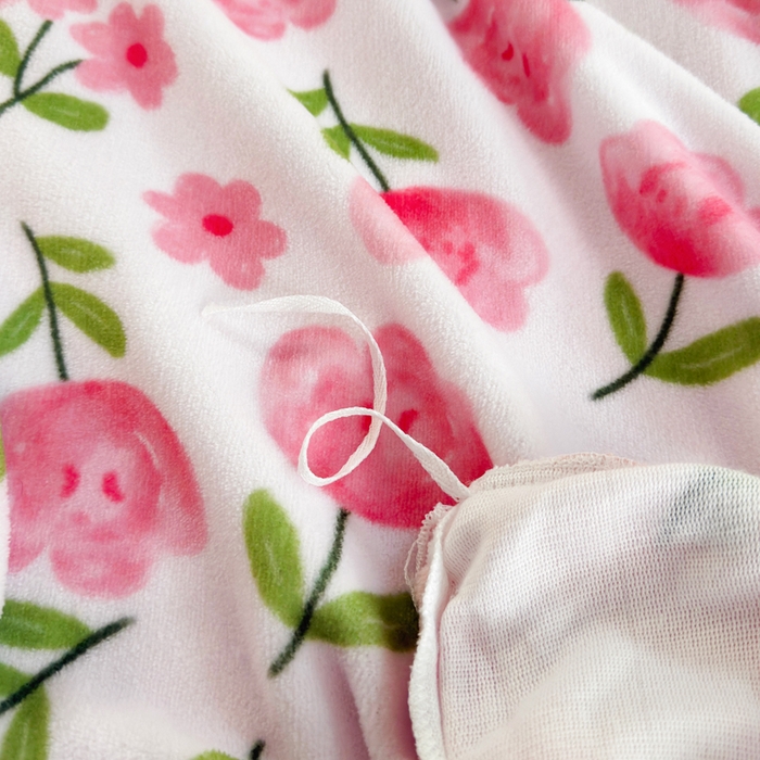 91家纺网 家纺一手货源 找家纺 王朝国际 2026新款高克重牛奶绒印花四件套 甜心小姐