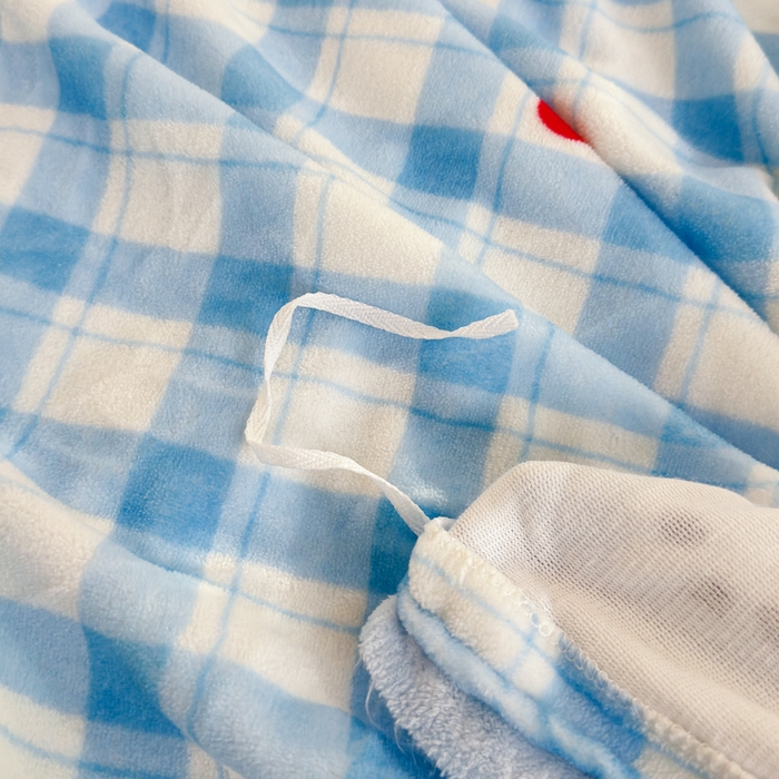 91家纺网 家纺一手货源 找家纺 王朝国际 2026新款高克重牛奶绒印花四件套 小兔泡芙